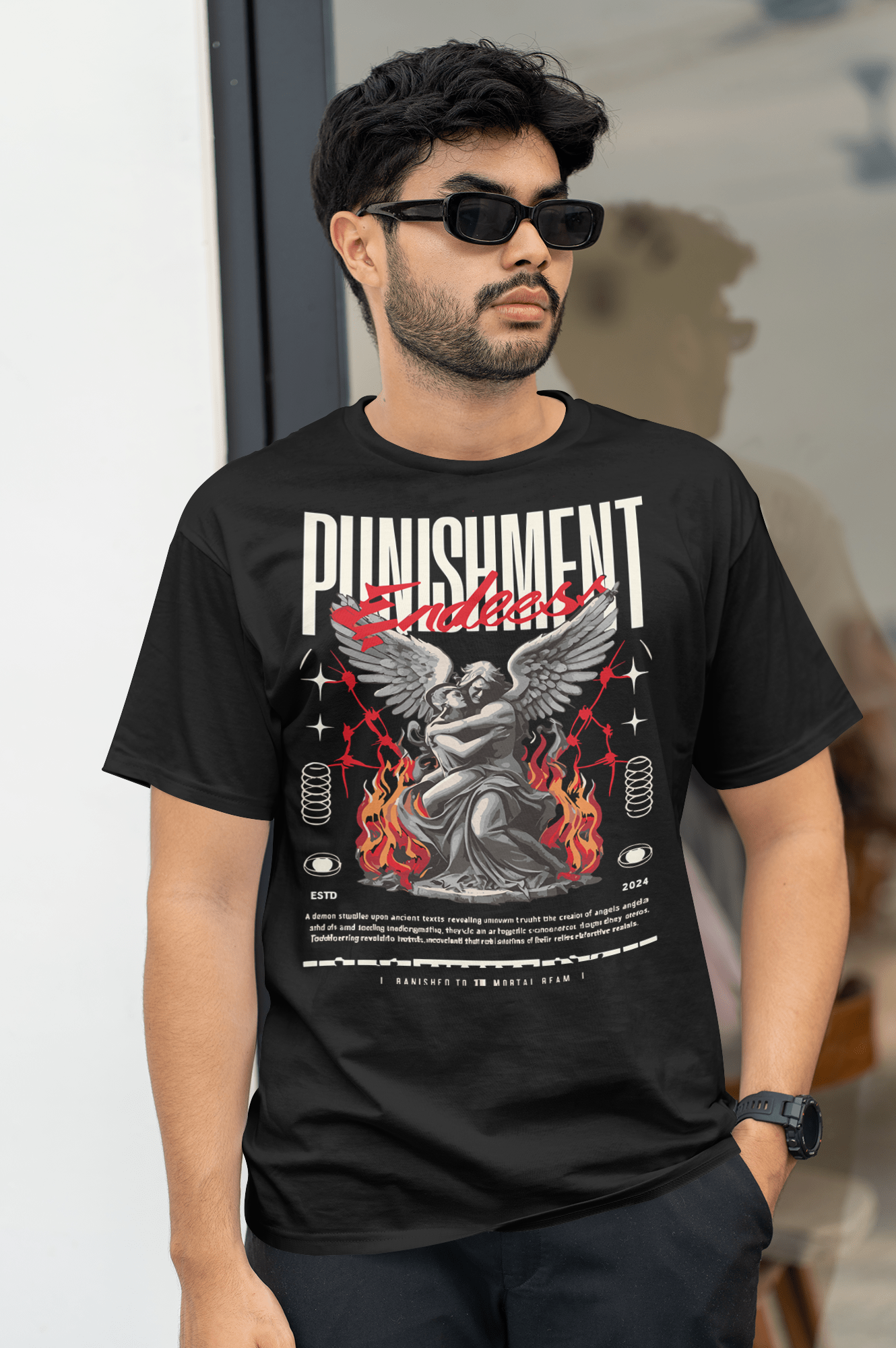 Terry DROP SHOULDER T-SHIRT