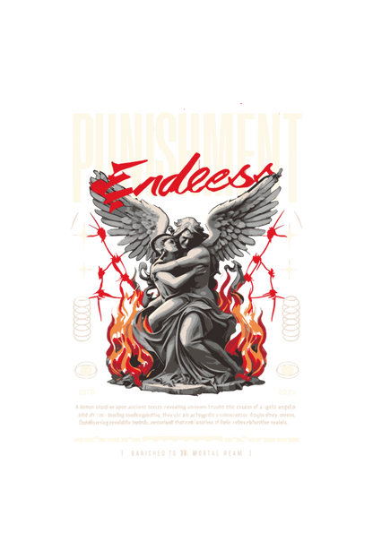 The Punishment Endless Angle Greek Design Hoodie
