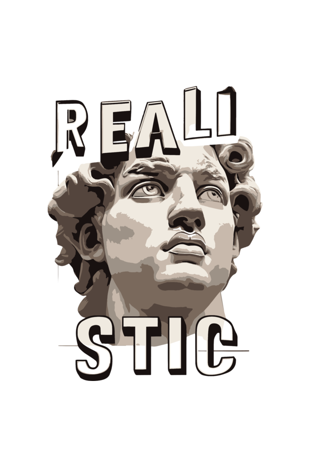 Reali stic Greek Design Hoodie