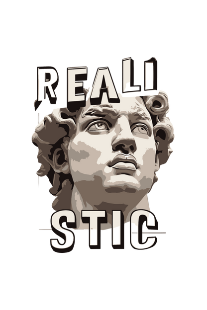 Reali stic Greek Design Hoodie