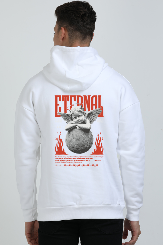 Eternal Dune Red Oversized Hoodie
