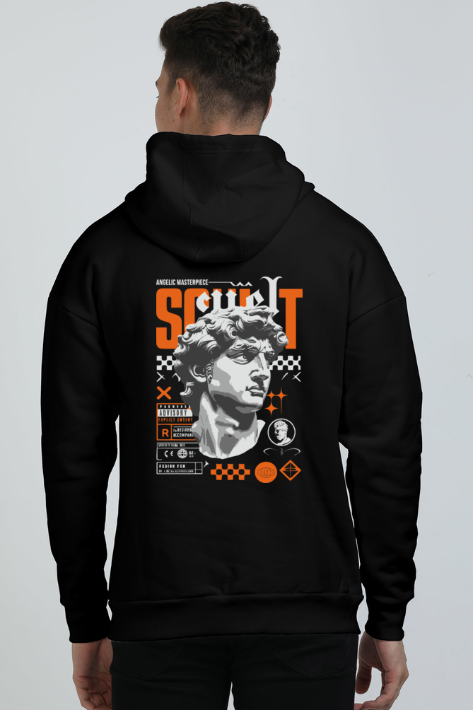 Michelangelo's David Greek  Oversized Hooded