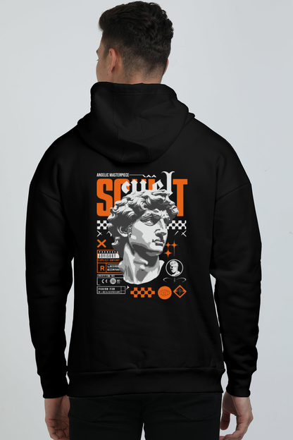 Michelangelo's David Greek  Oversized Hooded