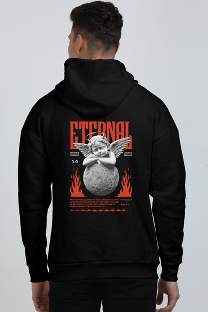 Eternal Dune Red Oversized Hoodie