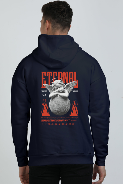 Eternal Dune Red Oversized Hoodie
