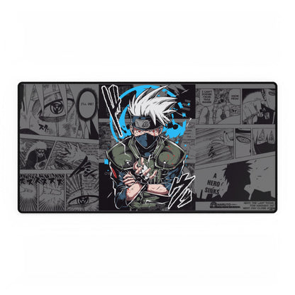 Kakashi Manga Burst | XL 900X420  Anime Gaming Mouse Pad